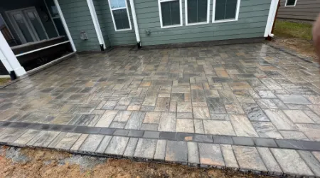 Paver Patio Installation